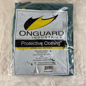 Onguard Industries Protective Clothing PVC Bib Overall Unisex Size XL Green